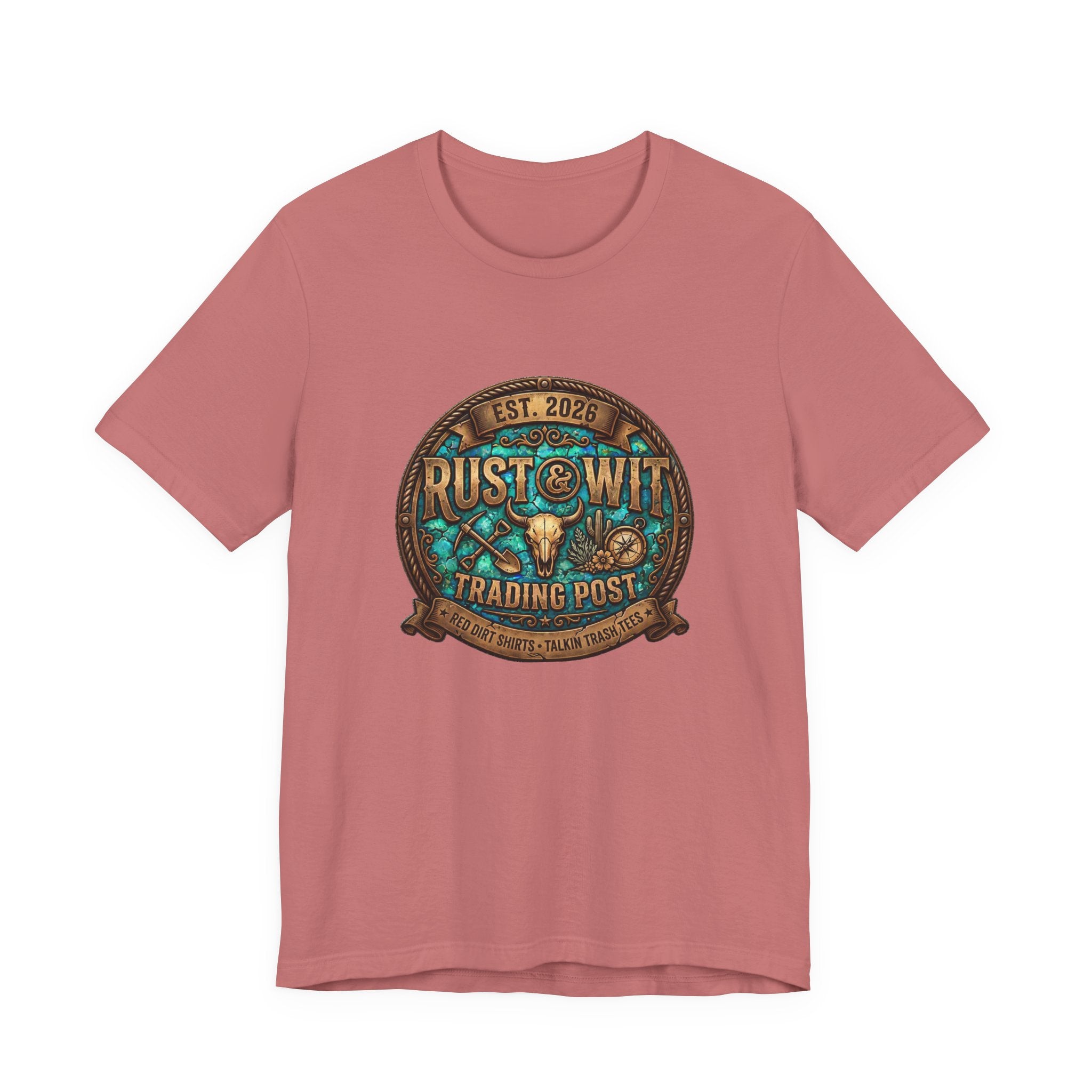 September Shirt of the Month - Rust & Wit Trading Post Graphic Tee