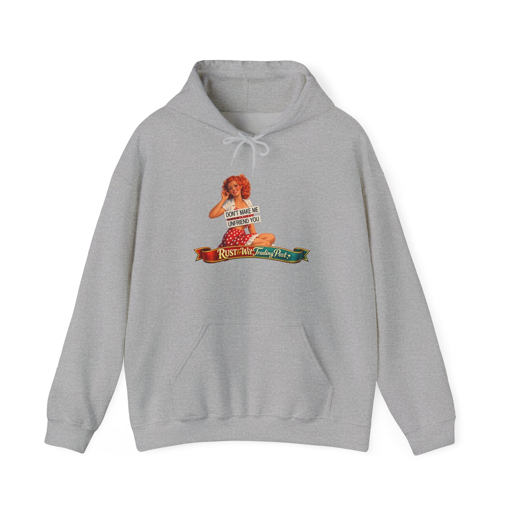 Retro Pinup Rosie Riveter Style Hoodie | We Can Do It Graphic