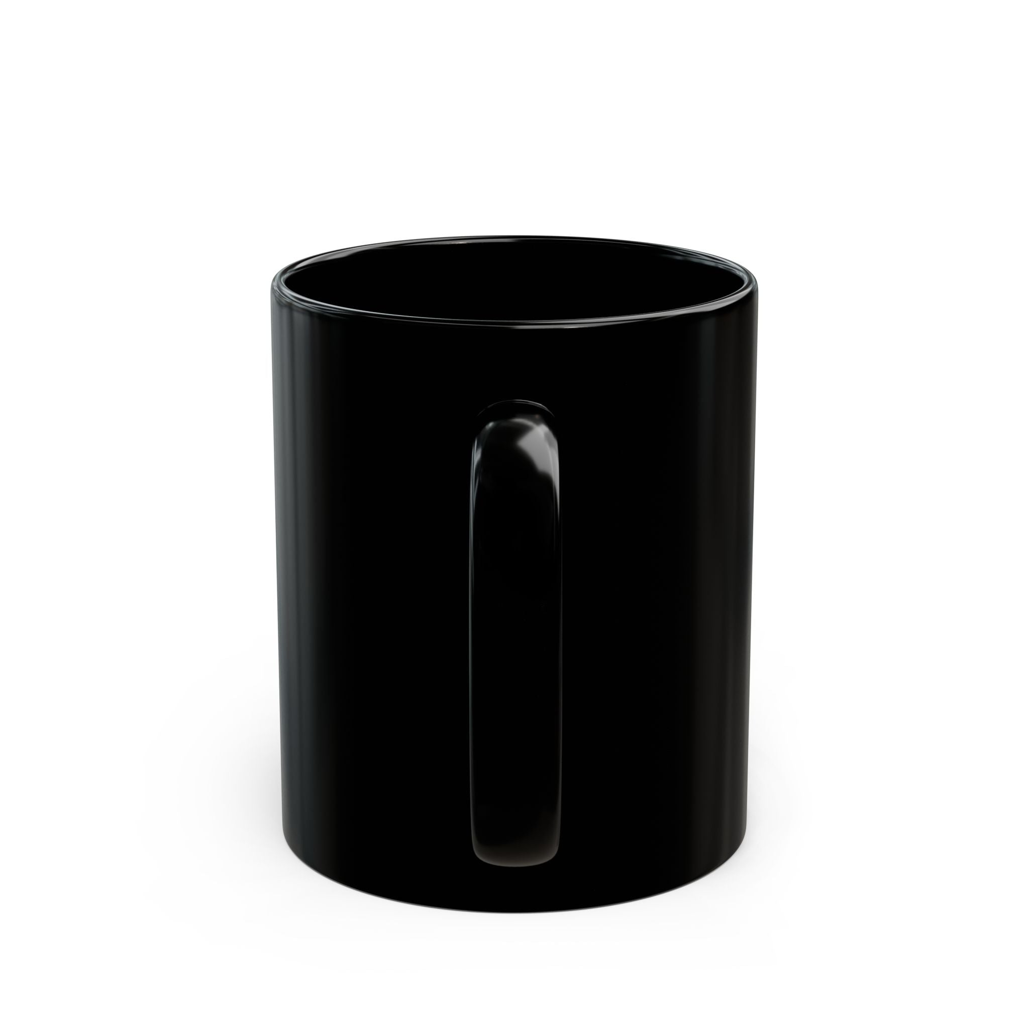 Sunset Barbed Wire Black Mug – Inspirational Quote Coffee Cup (11oz/15oz)