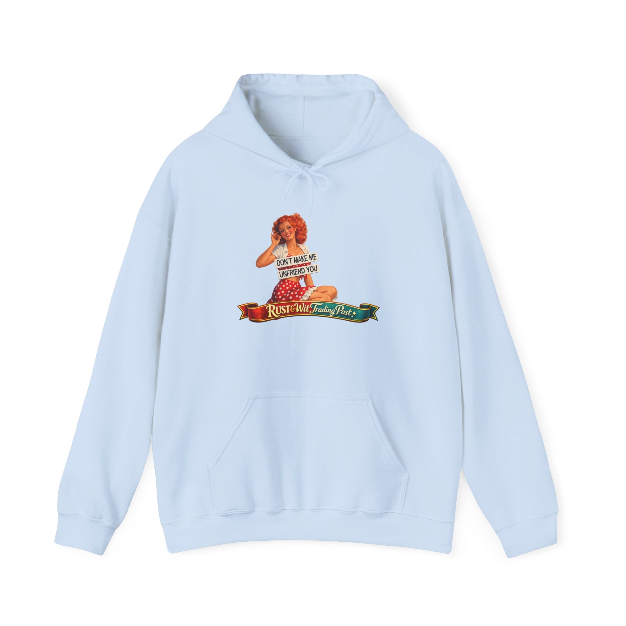 Retro Pinup Rosie Riveter Style Hoodie | We Can Do It Graphic