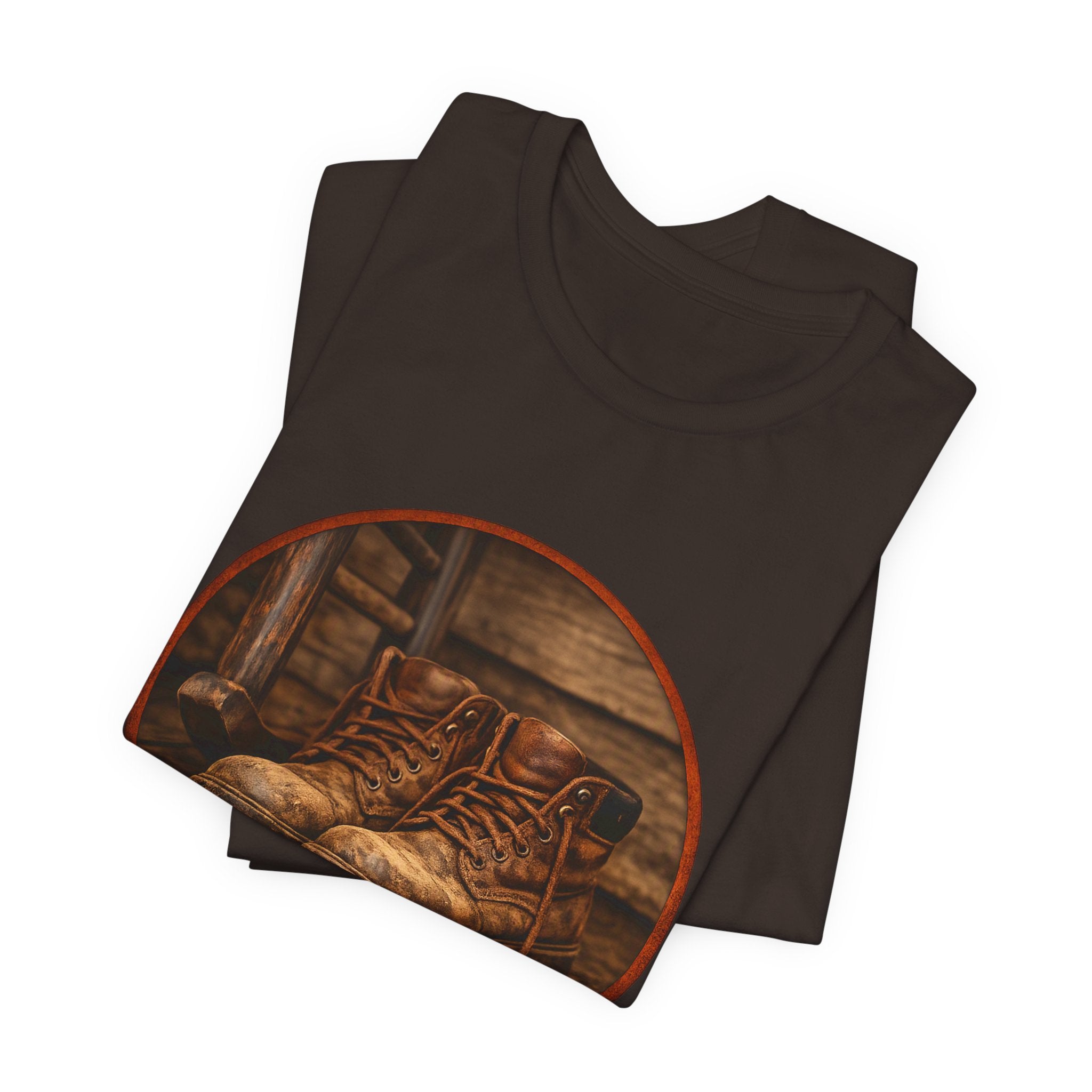 Vintage Boots Graphic Tee — "Walk Your Own Path" Inspirational T‑Shirt