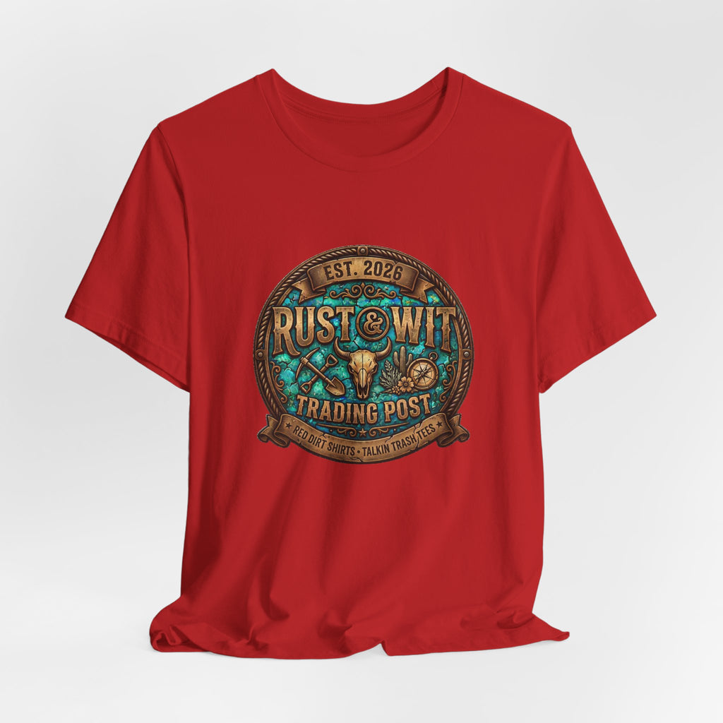 September Shirt of the Month - Rust & Wit Trading Post Graphic Tee