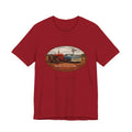 Vintage Farm Trucks Tee — "Red dirt, not red vs. blue."