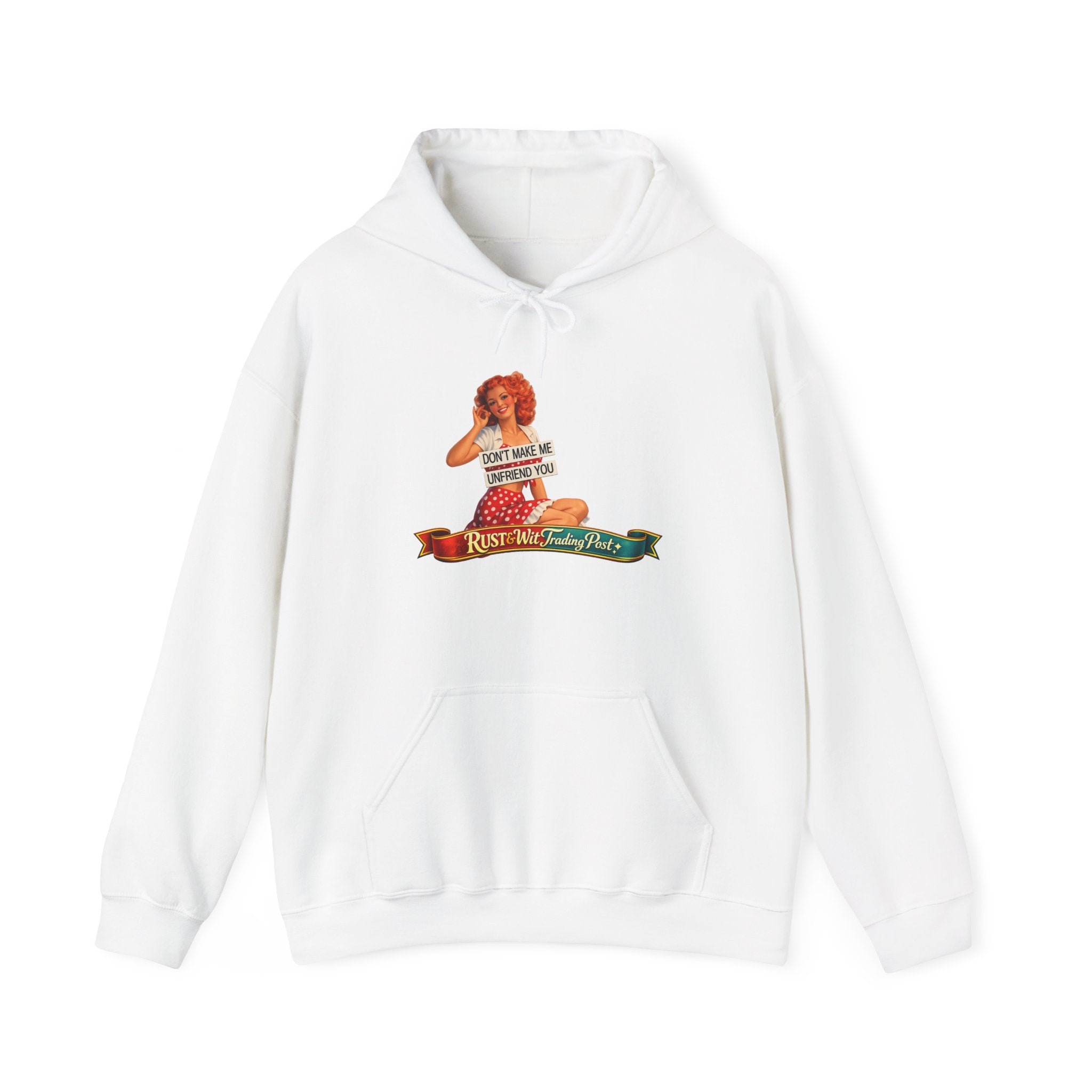 Retro Pinup Rosie Riveter Style Hoodie | We Can Do It Graphic