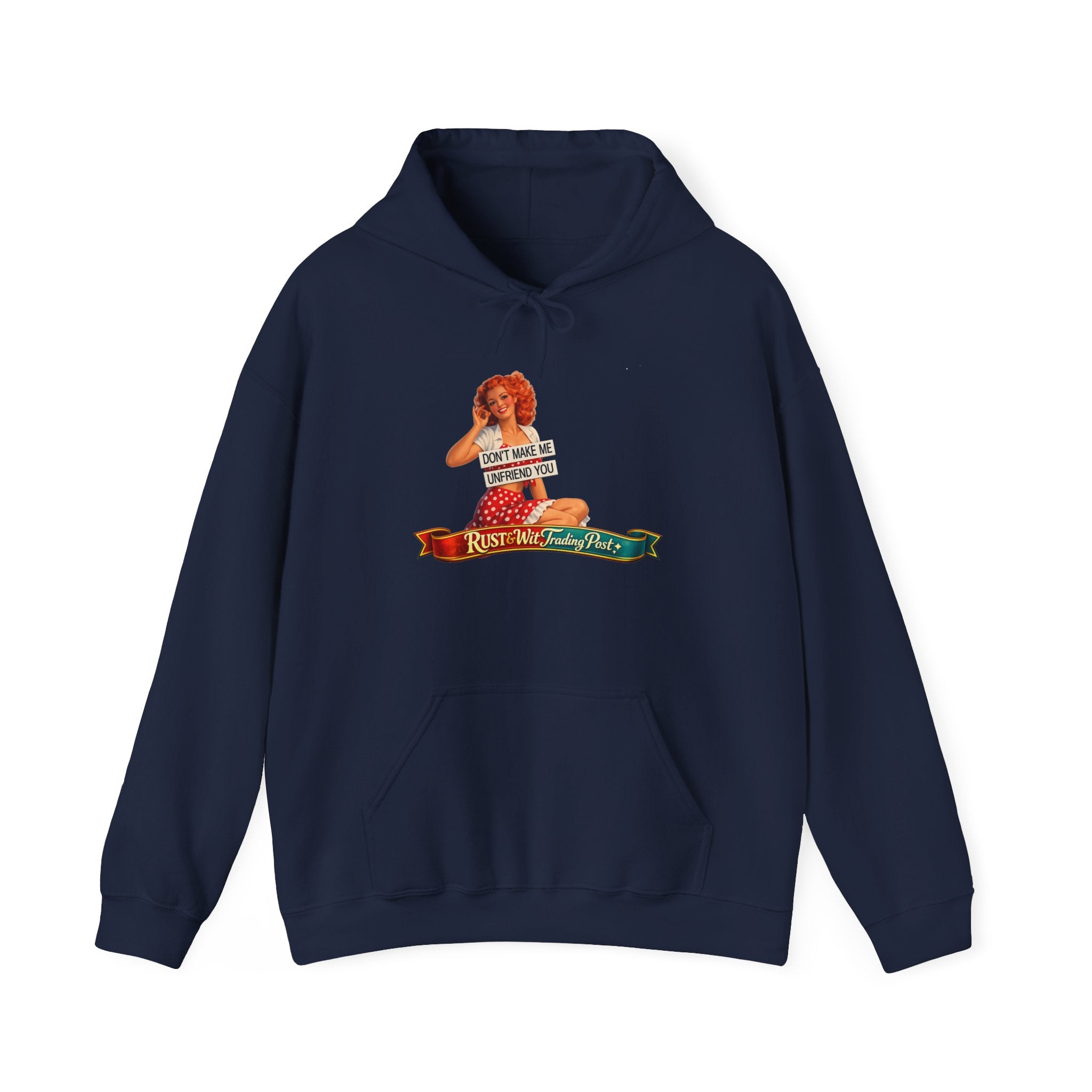 Retro Pinup Rosie Riveter Style Hoodie | We Can Do It Graphic