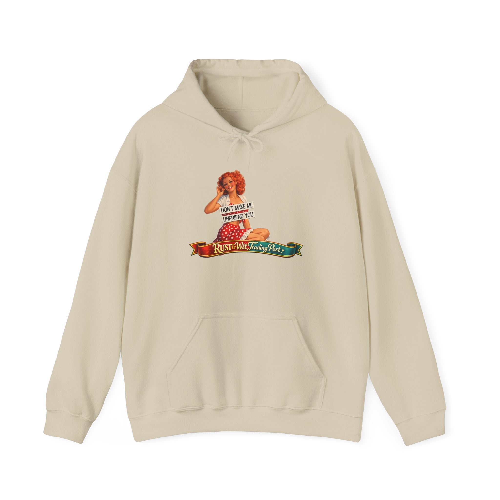 Retro Pinup Rosie Riveter Style Hoodie | We Can Do It Graphic