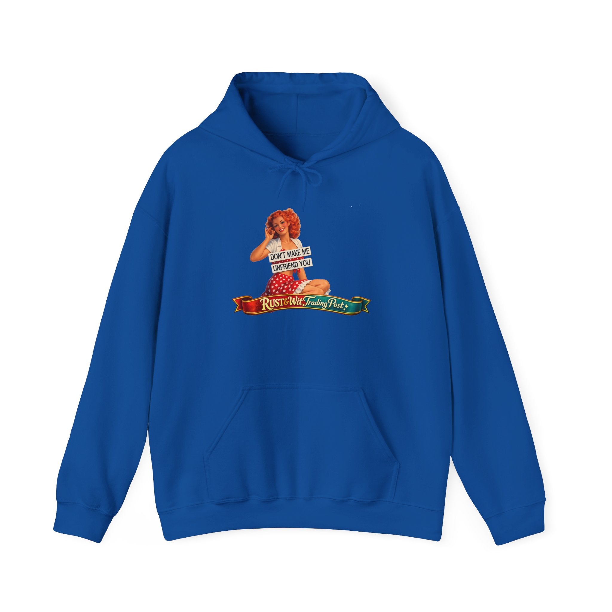 Retro Pinup Rosie Riveter Style Hoodie | We Can Do It Graphic