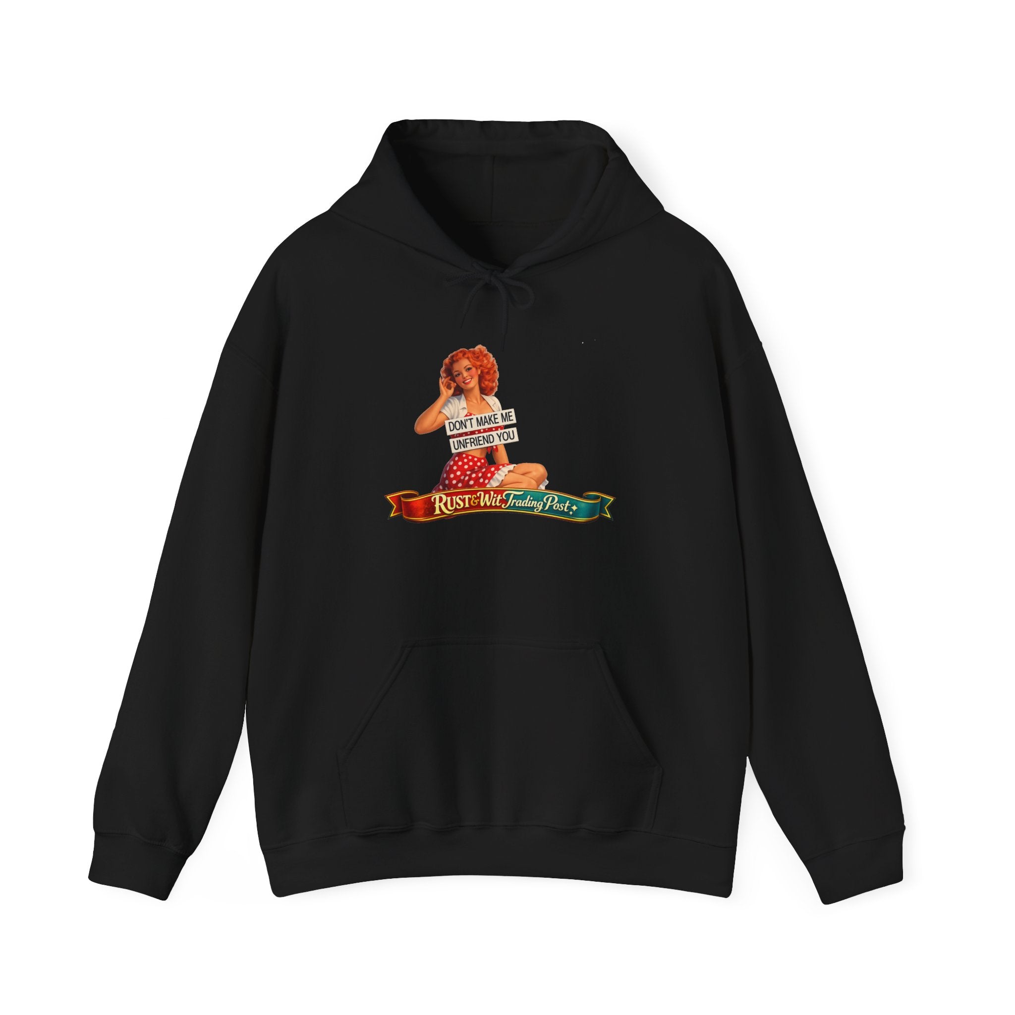 Retro Pinup Rosie Riveter Style Hoodie | We Can Do It Graphic